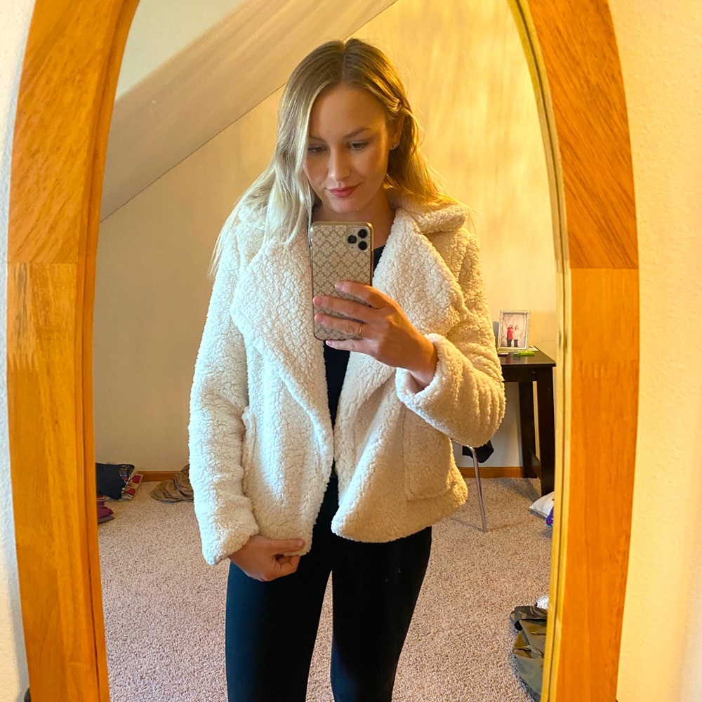 XS BB Dakota NWT sherpa jacket